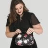 Hell Bunny Rosemary Clutch Bag 2 Hell Bunny Rosemary Clutch Bag -Fashion Apparel Big C Edit With Model 08558.1559191326