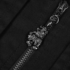 Punk Rave Cyber Punk Vest -Fashion Apparel Big C Edit Zipper Close 75017.1559196625