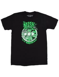 Kreepsville 666 Monster Mask T-Shirt - Glow In The Dark!