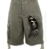Spiral Grim Ripper Cargo Shorts -Fashion Apparel Big C Edit 56749.1631182750