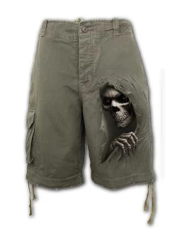 Spiral Grim Ripper Cargo Shorts