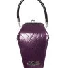 Sourpuss Coffin Sparkle Purse: Purple 2 Sourpuss Coffin Sparkle Purse: Purple -Fashion Apparel Big C Edit 67620.1639060357