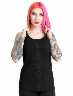 Too Fast Blackout Witchcraft Racerback Tank Top
