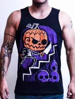 Akumu Ink Secrets Under The Stairs Men's Tank - Small To 2XL -Fashion Apparel Big C Edit with model 99389.1663736534