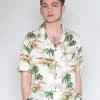 Collectif Oscar Hawaii Shirt - Small And Medium -Fashion Apparel Big C edit with model close up 45308.1691947740
