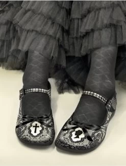 Hot Chocolate Design Chocolaticas: Simonette Flats -Fashion Apparel Blurry Stylized Cropped 55478.1628330750