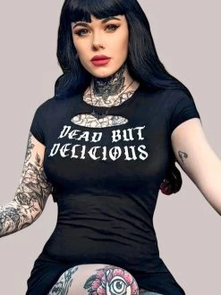 Demi Loon Dead But Delicious Living Dead Girl Tee 11 Demi Loon Dead But Delicious Living Dead Girl Tee -Fashion Apparel C7F08E97 23EC 44D4 99DD 8C1B0B1004AC 00043.1712729429
