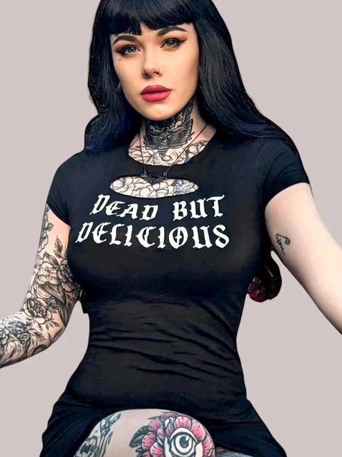 Demi Loon Dead But Delicious Living Dead Girl Tee 7 Demi Loon Dead But Delicious Living Dead Girl Tee - Image 5