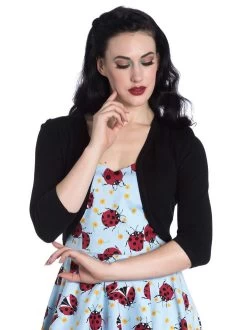 Hell Bunny Maggie Bolero: Black - Small And 4XL -Fashion Apparel CB509F10 2829 4B94 9165 4755A8E8D321 21303.1678529794