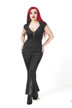 Necessary Evil Luna Cap Sleeve Top - Small 19 Necessary Evil Luna Cap Sleeve Top - Small -Fashion Apparel CBBB09DC 1749 474D 9204 B67A2493CCE6 72403.1705673337