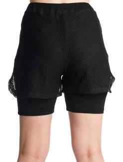 Banned Spirit Walker Shorts -Fashion Apparel Close Up Back 44156.1644294999