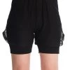 Banned Spirit Walker Shorts 1 Banned Spirit Walker Shorts -Fashion Apparel Close Up Front 3 46857.1644295001