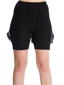 Banned Spirit Walker Shorts -Fashion Apparel Close Up Front 22239.1644297149