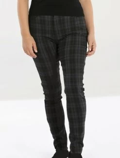 Hell Bunny Storm Stretch Pants - Small And 4XL 28 Hell Bunny Storm Stretch Pants - Small And 4XL -Fashion Apparel Close Up Lower Half Faux Boots 52442.1648399378