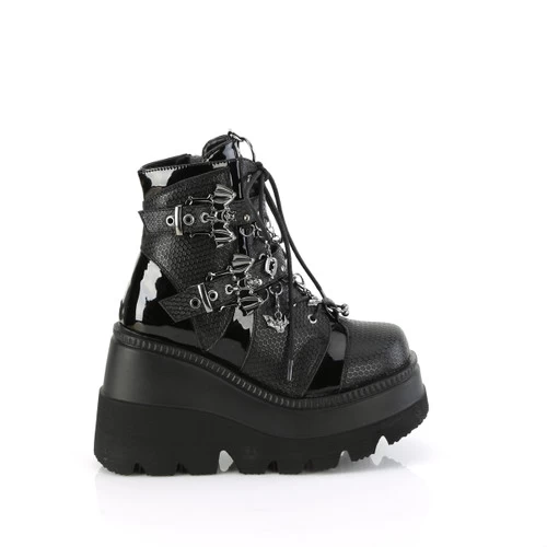 Demonia Shaker Spooky Halloween Charms Ankle Boots - PRE-ORDER 4 Demonia Shaker Spooky Halloween Charms Ankle Boots - PRE-ORDER - Image 2