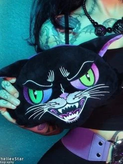 Kreepsville 666 Kattitude Plush Wristlet Purse -Fashion Apparel D1BC9663 EF7A 4B30 9286 7F08833208A7 42370.1662216324