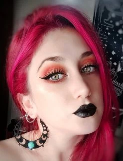 Too Fast Phases Of The Moon Gem Hoop Earrings -Fashion Apparel D3122A41 41F8 4C79 A3CE 77B6A38B7DCA 73433.1702652653