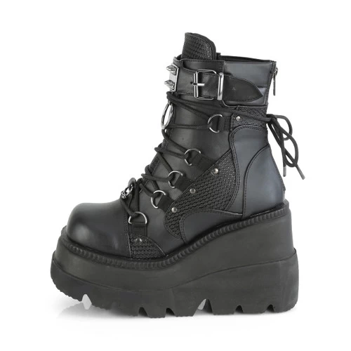 Demonia Shaker Pierced Ankle Boots - US9 In Stock 5 Demonia Shaker Pierced Ankle Boots - US9 In Stock - Image 3