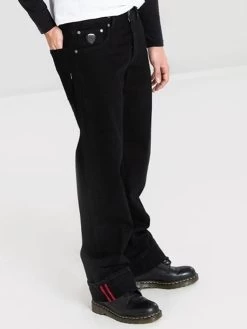 Chet Rock Loose Larry Jeans Black - 34" Leg / Long -Fashion Apparel D5C30415 24B0 47F9 A5D3 75F9E6137FBC 44682.1715924941