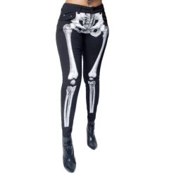 Kreepsville 666 Unisex Skeleton Skinny Jeans: White Bone -Fashion Apparel D6F9720A 82F9 48D3 9229 5FA52BB81ABC 95832.1713251211