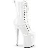 Pleaser Enchant-1040 8" Ankle Boots: White - PRE-ORDER -Fashion Apparel D815B526 A3EE 4AFB B0F2 EB24745DC7C2 42124.1677977577