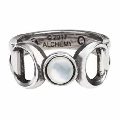 Alchemy Gothic - Triple Goddess Ring