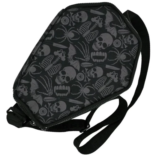 Kreepsville 666 Death Repeat Coffin Insulated Lunch Bag 3 Kreepsville 666 Death Repeat Coffin Insulated Lunch Bag