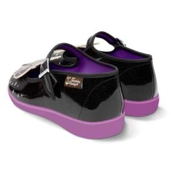 Hot Chocolate Design Chocolaticas: Death Moth -Fashion Apparel Death Moth womens Mary Jane Flat Back 06922.1639397960