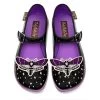 Hot Chocolate Design Chocolaticas: Death Moth -Fashion Apparel Death Moth womens Mary Jane Flat Front 31420.1643313661