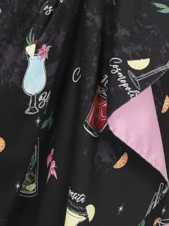 Collectif Lorna Cocktail Menu Pencil Dress - Small 18 Collectif Lorna Cocktail Menu Pencil Dress - Small -Fashion Apparel E227298C 9A41 4FA4 8F69 DA8198912695 45071.1619270746