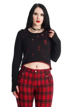 Banned Wilde Jumper: Black / Red 14 Banned Wilde Jumper: Black / Red -Fashion Apparel E2E47DD3 98F6 4533 8352 0A4CDE95CCCA 95623.1712712447