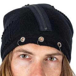 Heartless Revenant Knit Hat: Black -Fashion Apparel E32F94FF BC7E 49DE A72D 92EDA23F3C27 18987.1705945386