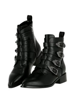 Restyle Boots: Cathedralis Buckle Pikes - IN STOCK