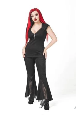 Necessary Evil Luna Cap Sleeve Top - Small 18 Necessary Evil Luna Cap Sleeve Top - Small -Fashion Apparel E4E3F55D D68E 436B 8313 CD35C9F284C8 88720.1705673337