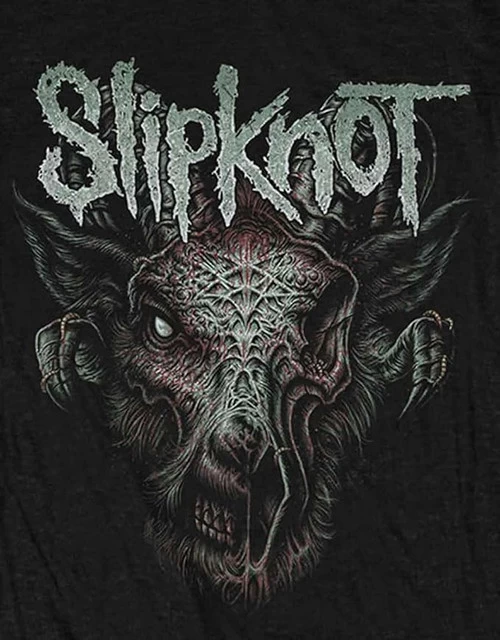 Slipknot Infected Goat Ladies' Fitted T-Shirt 8 Slipknot Infected Goat Ladies' Fitted T-Shirt - Image 6