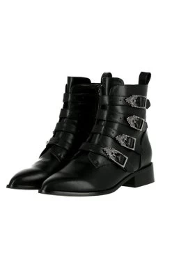 Restyle Boots: Cathedralis Buckle Pikes - IN STOCK -Fashion Apparel E5AB424F 09BA 49D7 BFC1 8BFCE21E52CE 01800.1708351619