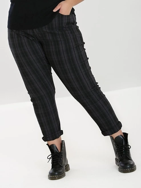 Hell Bunny Storm Stretch Pants - Small And 4XL 16 Hell Bunny Storm Stretch Pants - Small And 4XL - Image 14