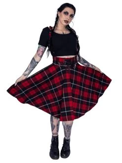 Chemical Black Seneca Skirt: Red Plaid -Fashion Apparel EA65048A 0787 449A 9F89 C8DE4C08794D 46240.1656835377