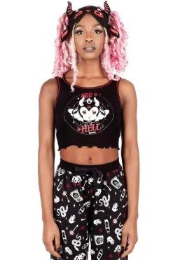 Killstar See U In Hell Sleep Vest - Small And XL