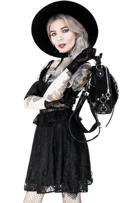 Restyle Pentagram Lace Dress With Collar - Small To 2XL 10 Restyle Pentagram Lace Dress With Collar - Small To 2XL - Image 8