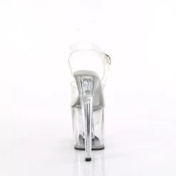 Pleaser Enchant-708AQUA-02 8" Platform Heels: Aqua - Clear / White Holographic - PRE-ORDER -Fashion Apparel ED910215 A817 4C04 B686 79CEE7692EFF 61517.1677962751