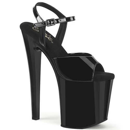 Pleaser Enchant-709 8" Platform Heels: Black - PRE-ORDER 3 Pleaser Enchant-709 8" Platform Heels: Black - PRE-ORDER