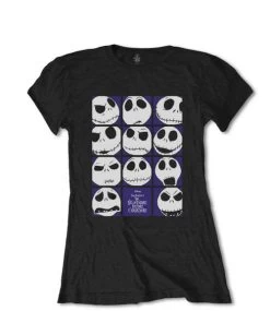 The Nightmare Before Christmas Block Heads Ladies' T-Shirt