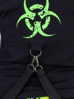 Poizen Industries Danger Zone Top: Black / Toxic Green -Fashion Apparel F33ACFD5 C180 4102 A4FA B8C6DED743C9 26824.1702454350