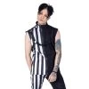 Heartless Cronus Vest: Black / White -Fashion Apparel F4BA619F 93FE 4551 9D80 A57FFF41956E 32057.1705967293
