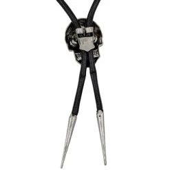 Kreepsville 666 Bolo Western Tie: Chrome Skull -Fashion Apparel F5017EDD 03C8 4D34 B125 A6B7267D7D98 64210.1699902109