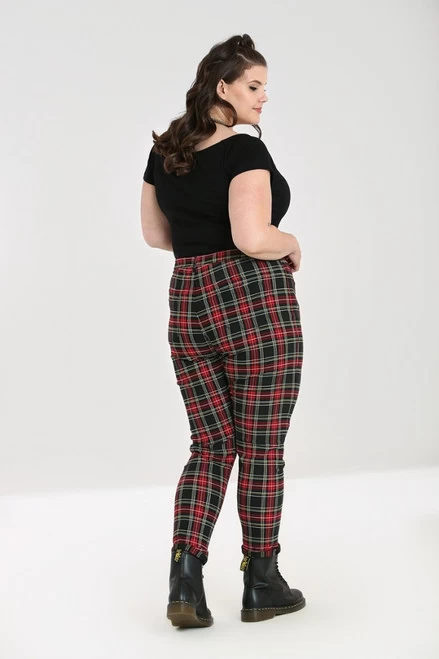 Hell Bunny Clash Stretch Pants - 2XL To 4XL 7 Hell Bunny Clash Stretch Pants - 2XL To 4XL - Image 5