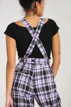 Hell Bunny Alicia Dungarees: Lavender - 3XL And 4XL -Fashion Apparel F6D6281C A9D6 4B18 9573 01A2C02C33A6 73719.1657817135