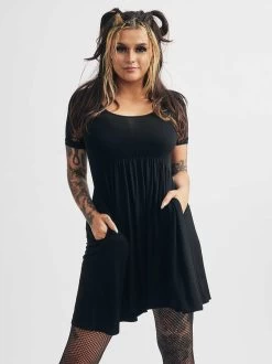 Sourpuss Babydoll Dress - Medium