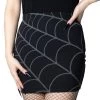 Kreepsville 666 Spiderweb Mini Skirt: Grey -Fashion Apparel F8A5C5CB A779 4E57 A3A6 3513341ED114 37760.1666675714